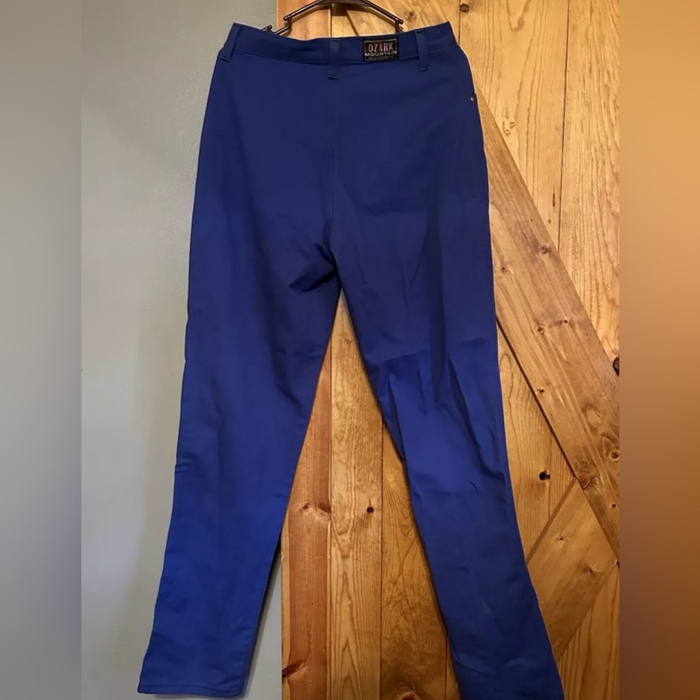 vintage royal blue~purple ozark mountain vintage bareback western jeans 11/12